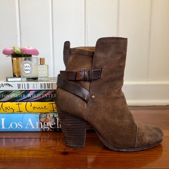 Rag & Bone Brown Booties 39 / fits like 8.5 - Picture 6 of 16